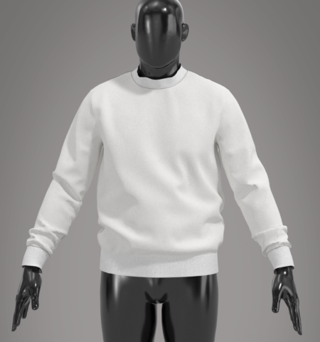 Molde Buzo Básico Hombre PDF + CLO3D | S a XXL | OhGaia