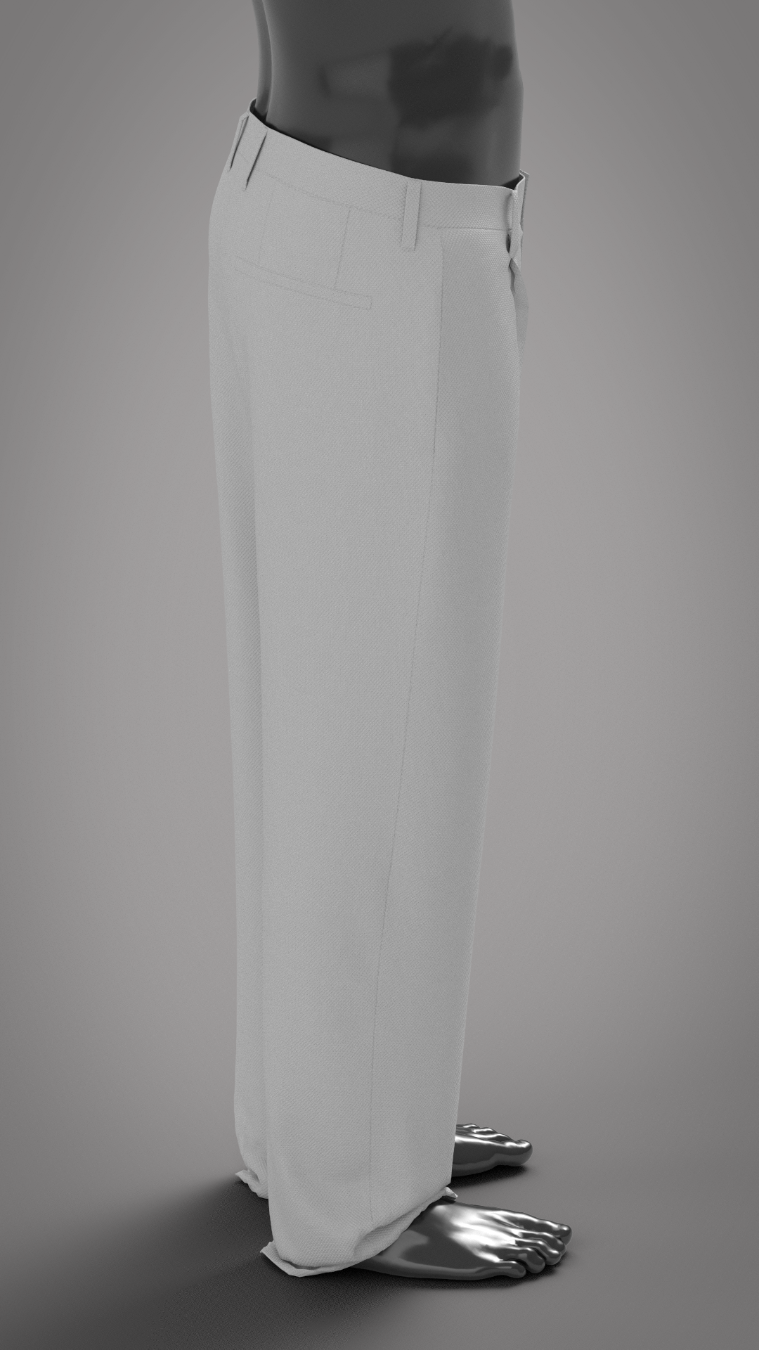 Molde Pantalón Pinzado Hombre PDF + CLO3D | M a XXL | OhGaia - Imagen 3