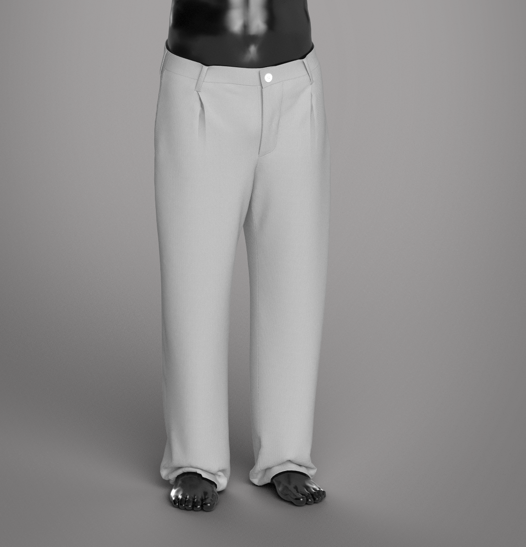 Molde Pantalón Pinzado Hombre PDF + CLO3D | M a XXL | OhGaia