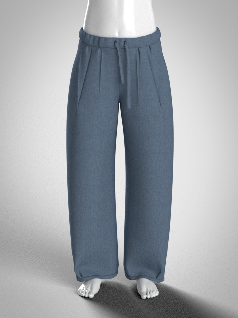 Molde Pantalón Pinzado Mujer PDF + CLO3D | XS a XXXL | OhGaia